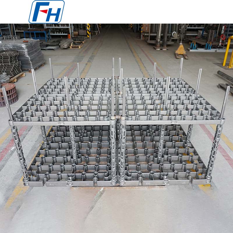 Luftfartssertifisering Varmebestandige stålarmaturer for vakuumvarmebehandling av titanlegeringskomponenter | FH®