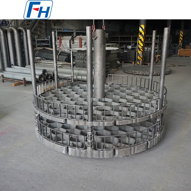 Tilpasset varmebehandlingsarmaturer for varmebehandling i gropovn | FH®