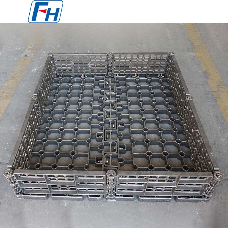 FH® Oljekjølt varmebehandlings ladekurv for Roller Hearth Furnace