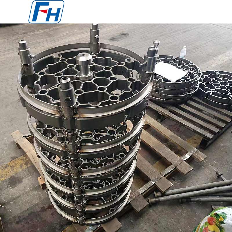 FH® 1.4849 (ZG40Cr19Ni39Nb) varmebestandig stål brønntype ovnsarmaturer – maks 1150 °C, anti-karburisering