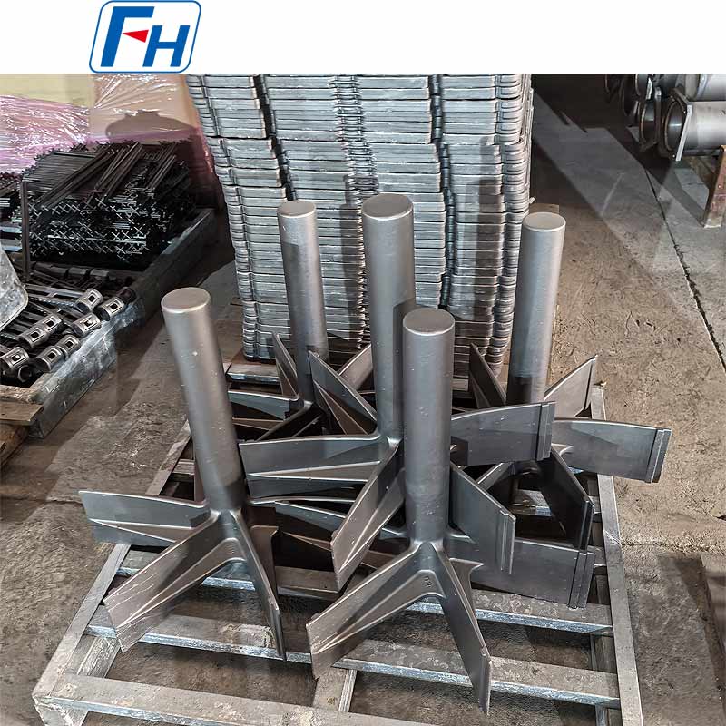 FH® sveisede vifteblader for høytemperaturovnsvifter – 1.4848, anti-kryp, dynamisk balansering, ISO 9001