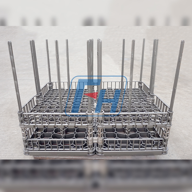 1200x900x900 mm varmebehandlingsarmaturer for vakuumovn