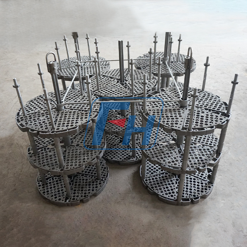 Varmebehandlingsarmaturer for gropovn