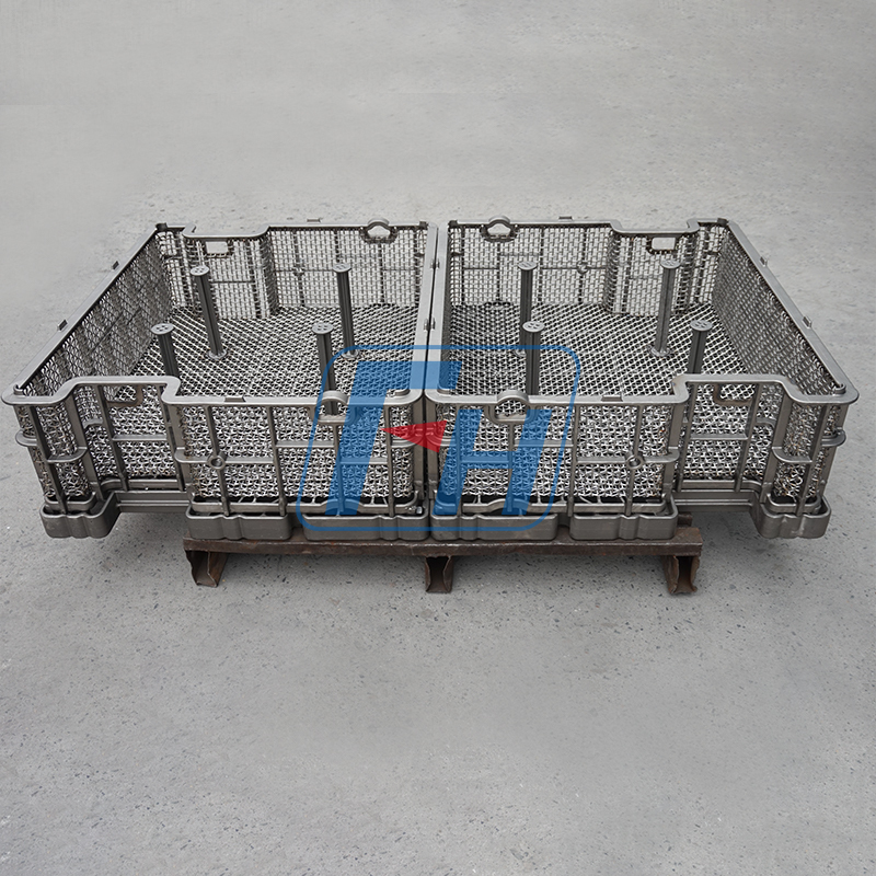 1500x900 mm varmebehandlingskurv for flerbruksovn